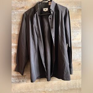 Bugle Boy Black Lightweight Shirt Jacket